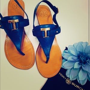 Tory Burch Casey T-Strap Wedge Sandal